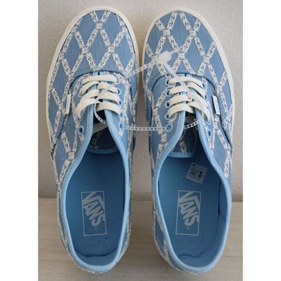 Vans Unisex Men's Sz 9.5 Women's 11 Blue Denim Mix Authentic Stackform Sneakers - Picture 1 of 8
